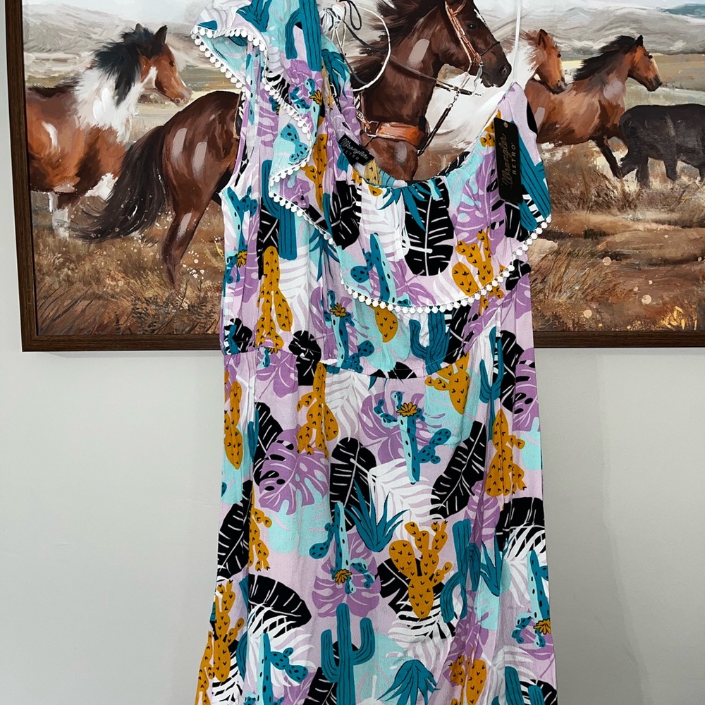 Wrangler Retro Multicolor Print Fabric
